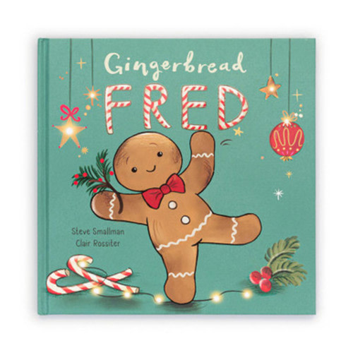 JellyCat - Gingerbread Fred Book