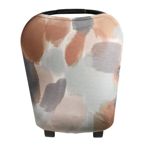 Copper Pearl Multi-Use Cover: Car Seat Covers, Nursing Cover, and Stroller Cover for Sun - Stretchy Fabric, All-Season Use, Stylish Designs, Easy Access for Moms - Picasso
