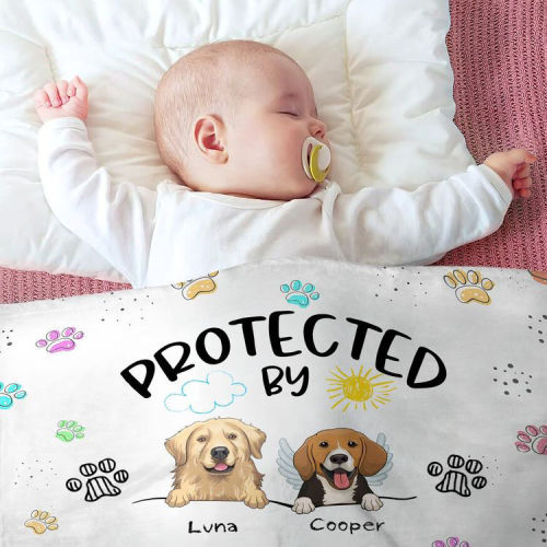 Baby Blanket - Protected By