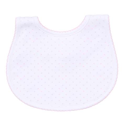 Mini Dots Bib - Pink