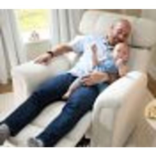 Cozy Storage Recliner with Adjustable Power Headrest