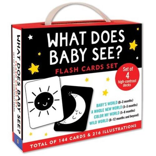 High Contrast Flash Cards (Set of 4)