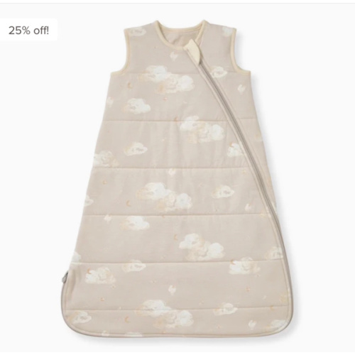 Good Night Sky Organic Warmer Beekeeper™ Wearable Baby Blanket - Limestone