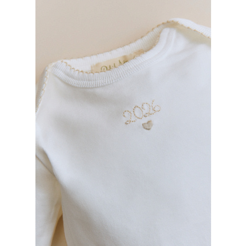 Icare Bodysuit - Milky White / 2026 Embroidery