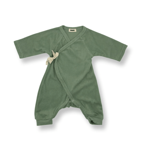 Terry Cloth Kimono Onesie