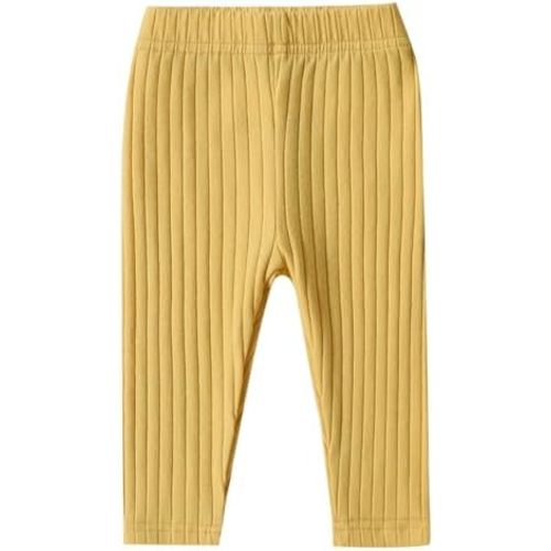 DREAM BUS Baby Girl Boy Pants Toddler Leggings Solid Ribbed Toddler Sweatpants Infant Newborn Leggings Baby Boy Jogger Pants