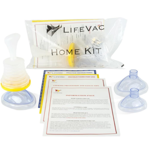 LifeVac Home Kit - Portable Suction Rescue Device, First Aid Kit for Kids and Adults, Portable Airway Suction Device for Children and Adults