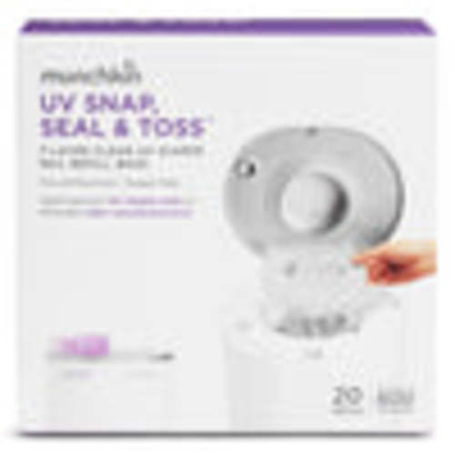 UV Snap, Seal & Toss™ Diaper Pail Refill Bags, 20 Pack | Munchkin