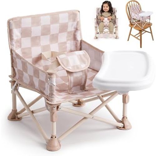 Tiny Marvels Baby Chair, Portable High Chair for Travel & Beach, Ages 6M-3Y
