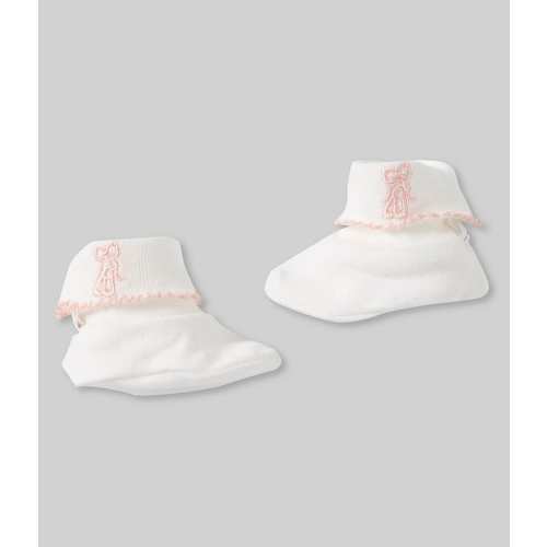 Starting Out Baby Girl Ballet Embroidered Booties