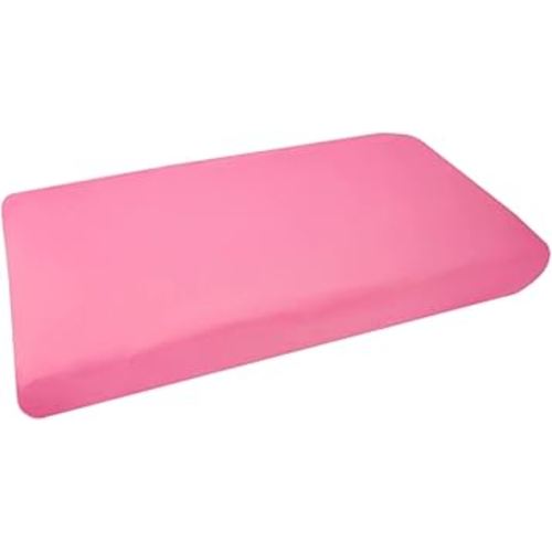 Copper Pearl Premium Knit Changing Pad Cover : Soft, Stylish, and Universal Fit for All Standard Diaper Changing Pads, Trendy Design Changing Pad Covers, Flamingo - One Size