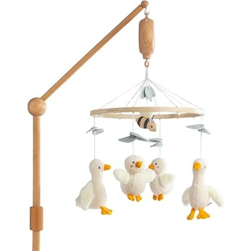 Musical Wooden Mobile - Goosey Goosey