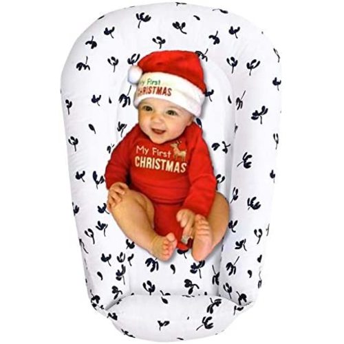 Floral Co Sleeper for Baby, Soft Baby Lounger Nest Perfect for Co-Sleeping, Cotton Infant Co Sleeper Adjustable for Baby 0-18 Months, Portable for Travelling, Blossom