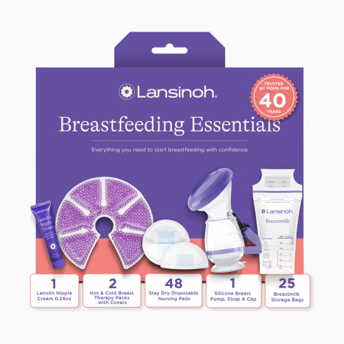 Lansinoh Breastfeeding Essentials Kit for Nursing Moms
