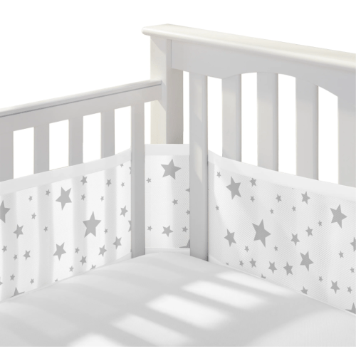 Breathable Baby Mesh Crib Liner, Starlight, Full Size/4 Sides