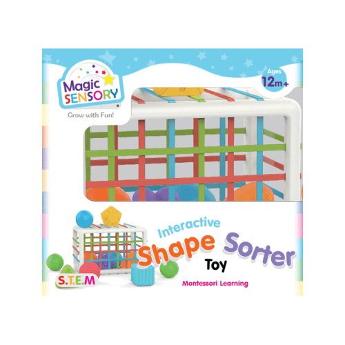 Magic Sensory Shape Sorting Bin