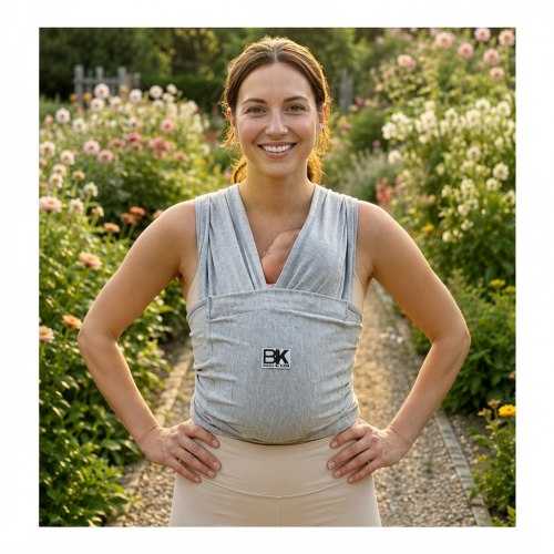 Baby K'tan Original Baby Carrier | Heather Grey