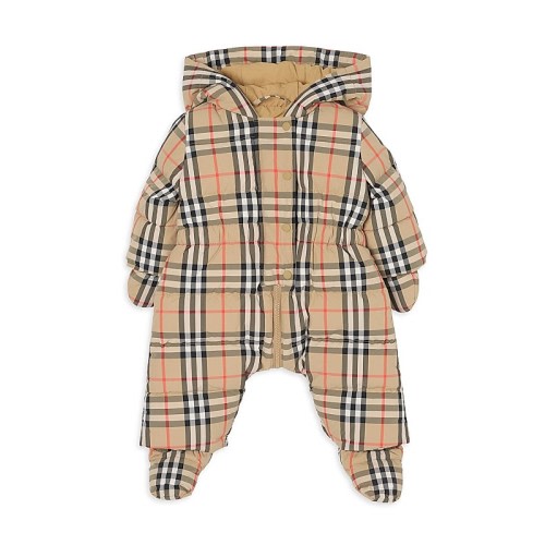 Burberry Baby's Harper Down Footed Coverall | Saks Fifth Avenue