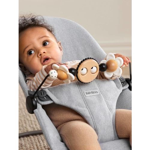 BabyBjörn Toy for Bouncer, Googly Eyes Black & White