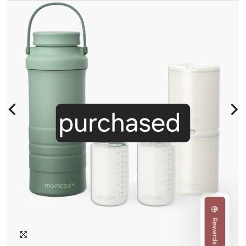 Portable Breast Milk Cooler | 22oz Capacity for Outdoor Travel Feeding