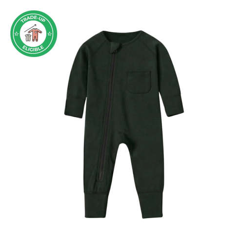 Organic Nori Zip Romper | Baby Sleeper | Our Little Treasures
