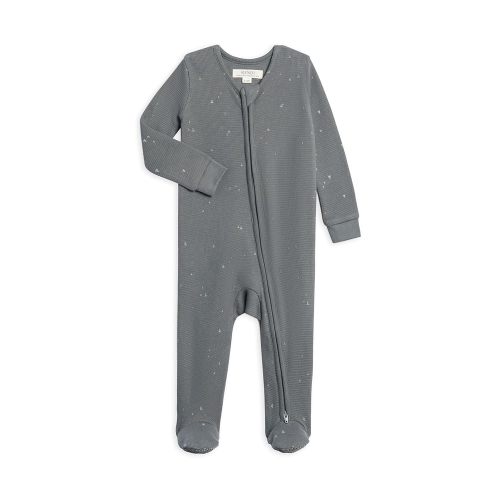 Colored Organics Baby Zip-Up Footed Sleeper with 2-Way Zipper - Newborn Organic Cotton Pajamas