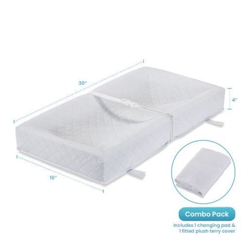 Harriet Bee Johnathan Combo Pack Waterproof Changing Pad with Fitted Cover | AllModern