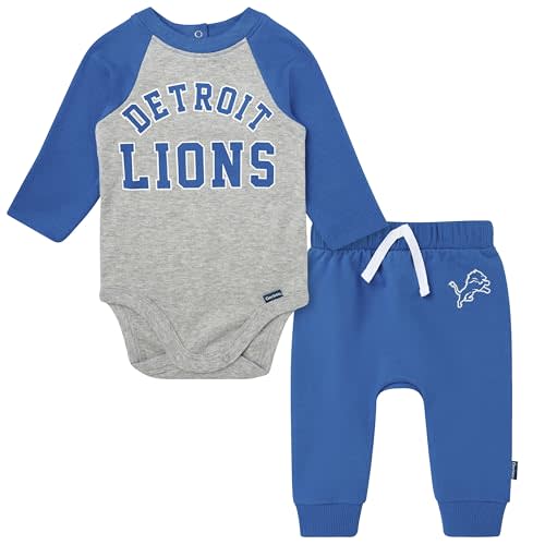 Gerber NFL unisex-baby Nfl Onesie Bodysuit and Jogger Set