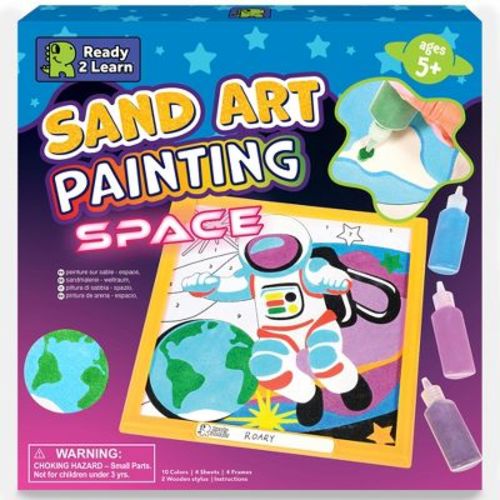 READY 2 LEARN Sand Art Painting, Space