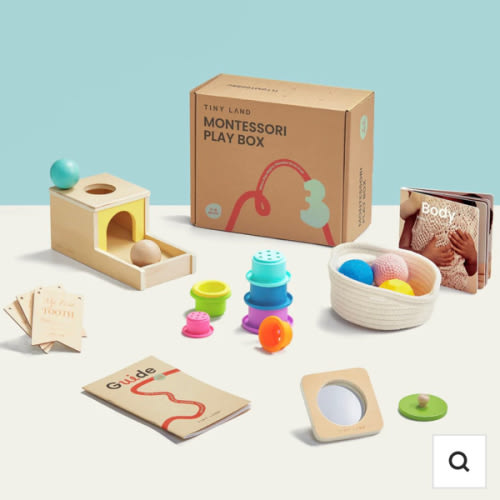 Tiny Land® Montessori Toys for Newborns (7–9 Months)