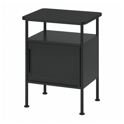 GRÅFJÄLLET Nightstand - anthracite 45x36x59 cm (17 3/4x14 1/8x23 1/4 ")