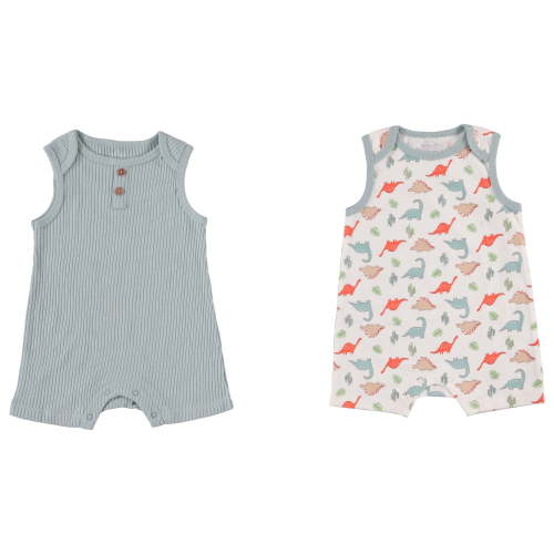 Kyle & Deena Baby Boy 2 Pk Rompers, Sizes Newborn-9 Months