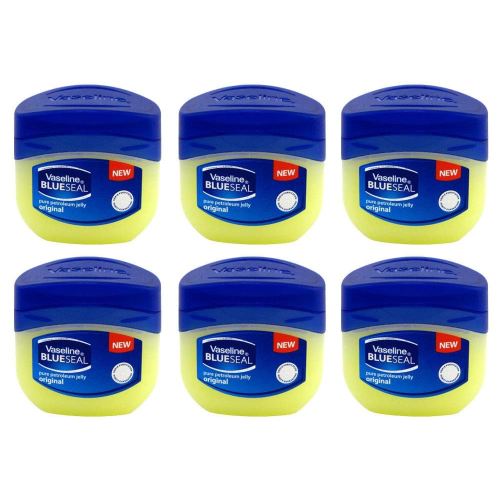 Vaseline BlueSeal Pure Petroleum Jelly 1.7oz (50ml) Jar (Pack of 6)
