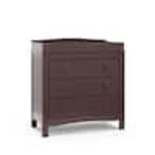 Graco Noah Espresso 3 Drawer Kids Dresser with Changing Topper 03713-109