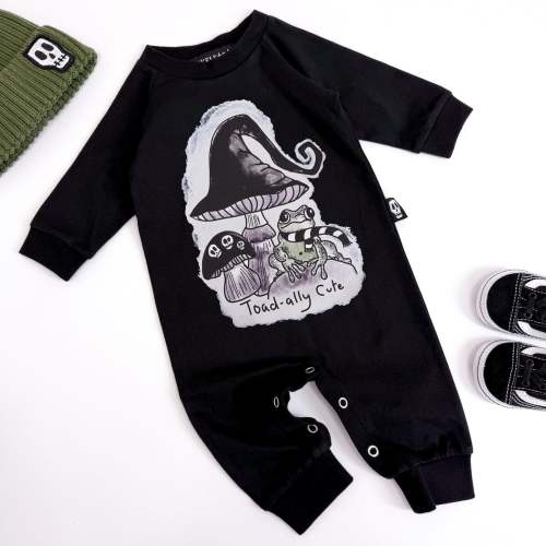 TOAD-ALLY CUTE FOOTLESS ROMPER – Skeletots