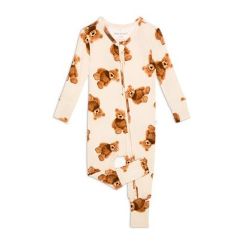 Unisex Teddy Freddy Convertible One Piece Coverall Pajamas - Baby