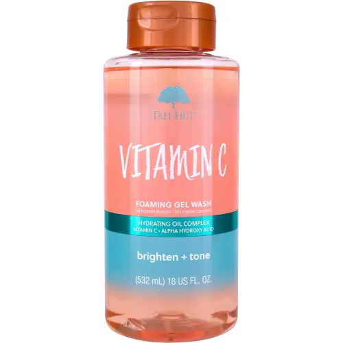 Tree Hut Vitamin C Nourishing & Moisturizing Foaming Gel Wash, 18 oz.