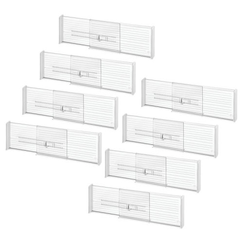 iDesign Expandable Plastic Deep Drawer Dividers - Organization for Kitchen, Bathroom, Dresser, or Desk Drawers | Wayfair