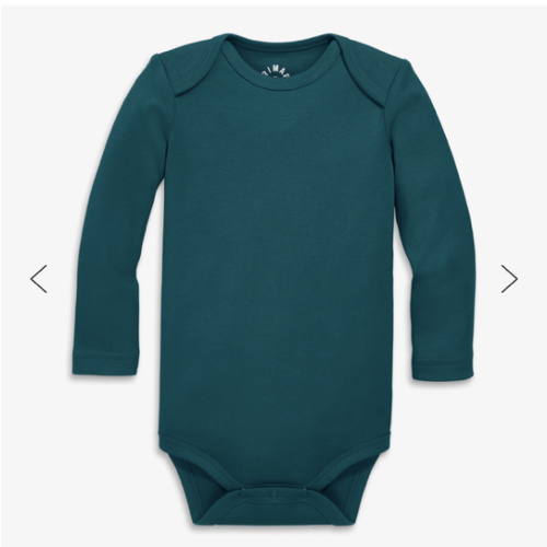 Organic long sleeve babysuit | Primary.com