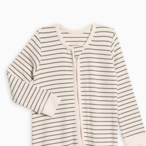 Kit Ribbed Zipper Sleeper