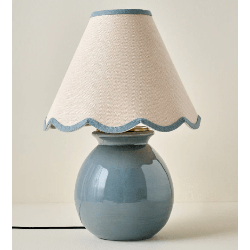 Olivia Table Lamp - Lake Blue