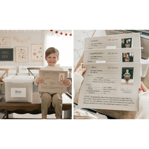 The School Years Kit + Box