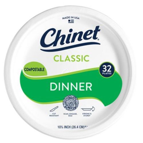 Chinet Classic Dinner Plate