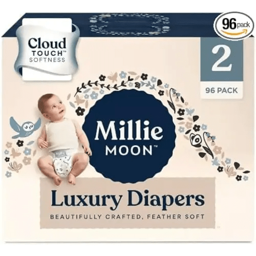 Generic Millie Moon Luxury Diapers - Size 2-96ct