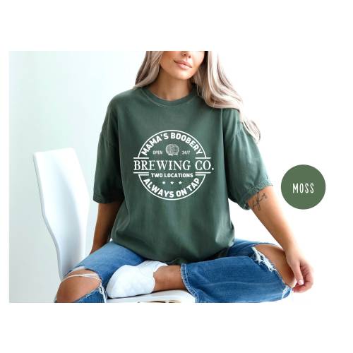Comfort Colors Breastfeeding Shirt,Mamas Boobery Shirt,Nursing T-Shirt,New Mom Gift,Baby Shower Gift,Expecting Mom Gift,Mother day gift