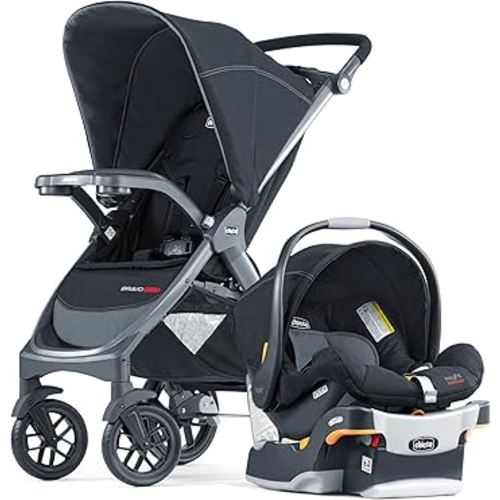 Chicco Bravo Sport Trio Travel System - Iron | Black