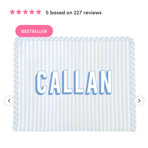 Embroidered Travel Bag - Personalized Roadie