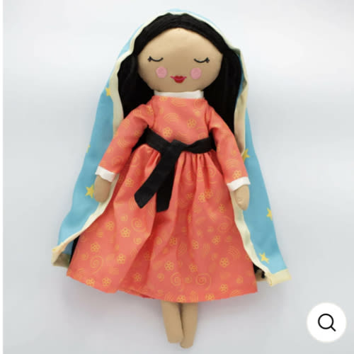 Our Lady of Guadalupe Rag Doll- Starts shipping March 27