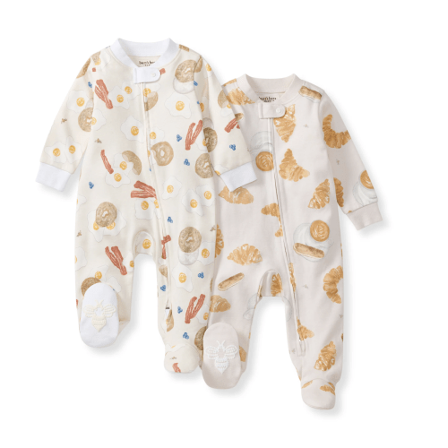Eggs & Coffee Organic Sleep & Play 2 Pack – Burt's Bees Baby