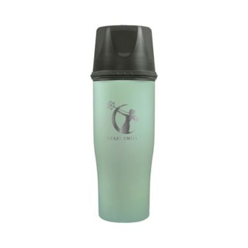 CERES CHILL Mini Breastmilk Chiller Demigoddess, 12 oz. Reusable Storage Container - Up to 16 Hours, Connects w/ Most Pumps (Zen Green), 1 Count
